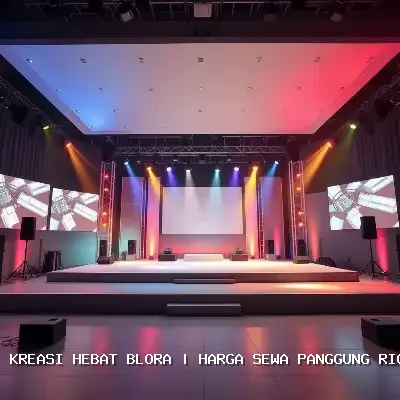 Harga Sewa Panggung Rigging 4×6 Blora