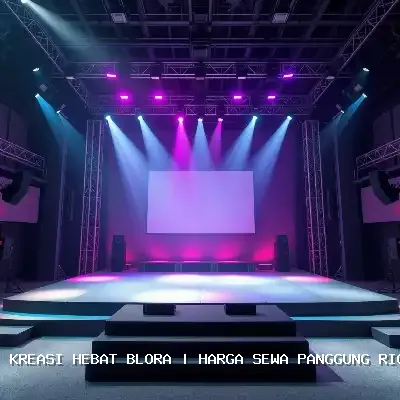 Harga Sewa Panggung Rigging 4×6 Blora
