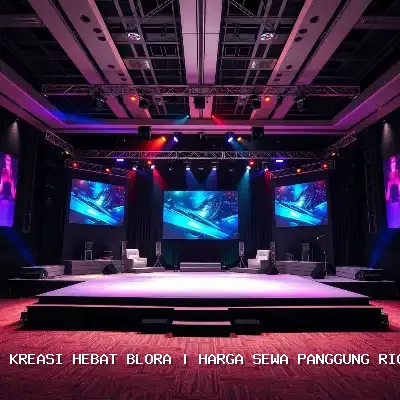 Harga Sewa Panggung Rigging 4×6 Blora