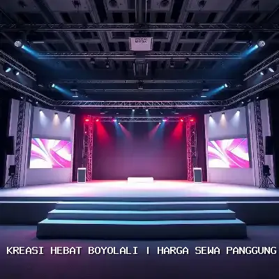 Harga Sewa Panggung Rigging 4×6 Boyolali