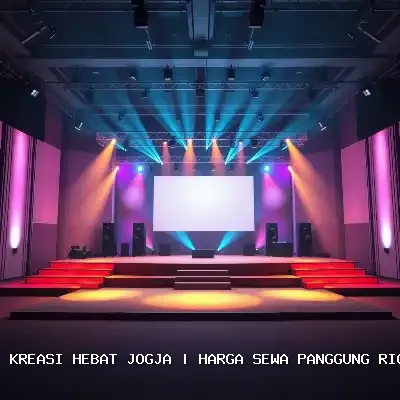 Harga Sewa Panggung Rigging 4×6 Jogja