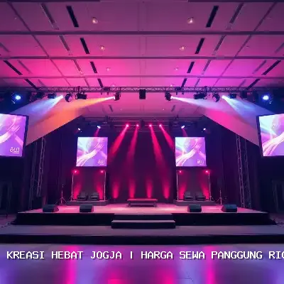 Harga Sewa Panggung Rigging 4×6 Jogja