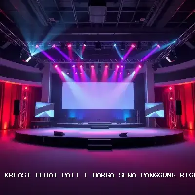 harga sewa panggung rigging 4x6 Pati