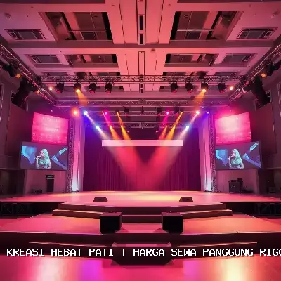 Harga Sewa Panggung Rigging 4×6 Pati