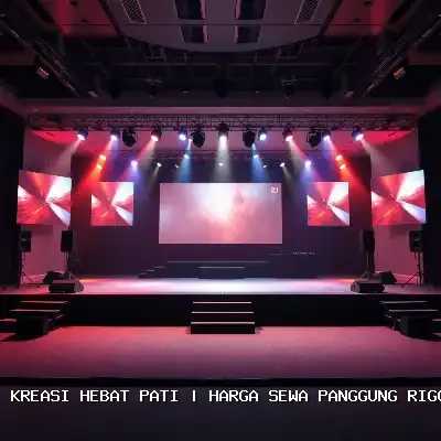 Harga Sewa Panggung Rigging 4×6 Pati