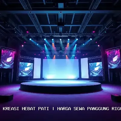Harga Sewa Panggung Rigging 4×6 Pati