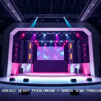 harga sewa panggung rigging 4x6 Pekalongan