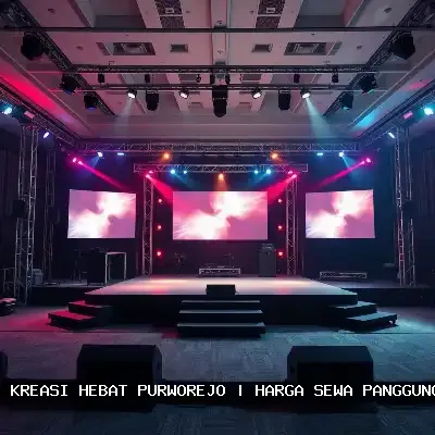 Harga Sewa Panggung Rigging 4×6 Purworejo