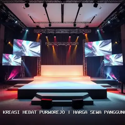 Harga Sewa Panggung Rigging 4×6 Purworejo