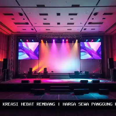 Sewa Panggung Rigging 4×6 Rembang