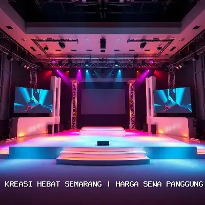 Harga Sewa Panggung Rigging 4×6 di Semarang