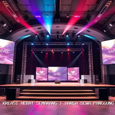 Harga Sewa Panggung Rigging 4×6 di Semarang