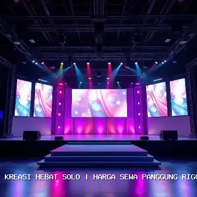 Harga Sewa Panggung Rigging 4×6 di Solo