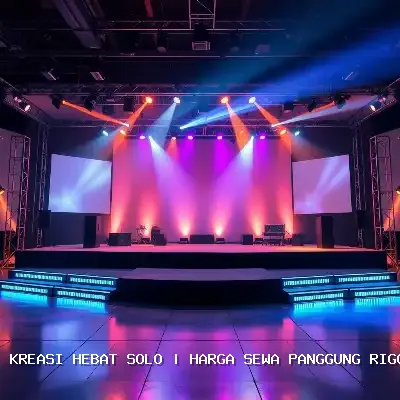Harga Sewa Panggung Rigging 4×6 di Solo