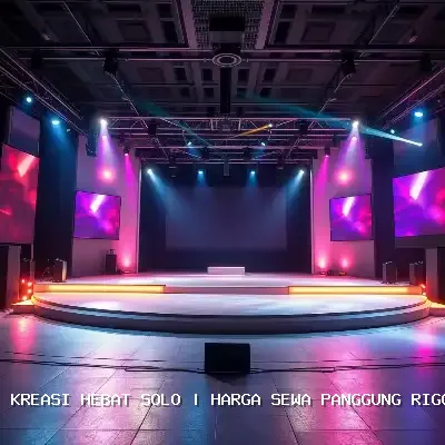 Harga Sewa Panggung Rigging 4×6 di Solo