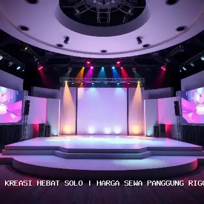 Harga Sewa Panggung Rigging 4×6 di Solo