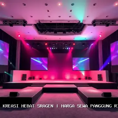 Harga Sewa Panggung Rigging 4×6 di Sragen