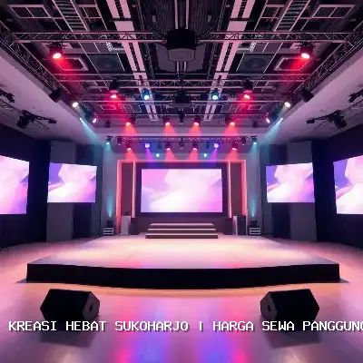 harga sewa panggung rigging 4x6 Sukoharjo