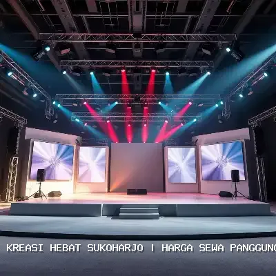Harga Sewa Panggung Rigging 4×6 di Sukoharjo