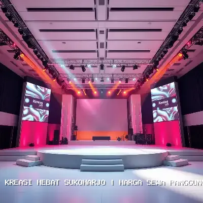 Harga Sewa Panggung Rigging 4×6 di Sukoharjo