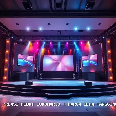 Harga Sewa Panggung Rigging 4×6 di Sukoharjo