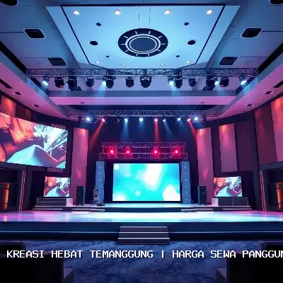 harga sewa panggung rigging 4x6 Temanggung