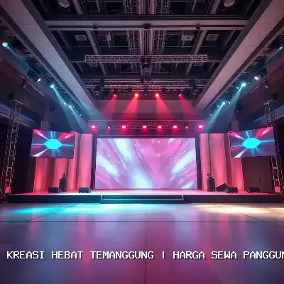 Harga Sewa Panggung Rigging 4×6 di Temanggung