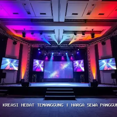 Harga Sewa Panggung Rigging 4×6 di Temanggung