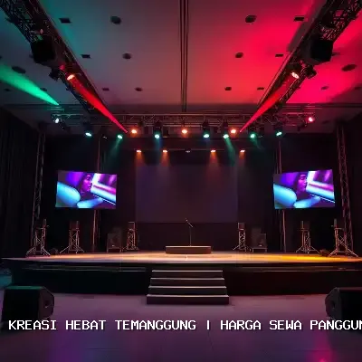 Harga Sewa Panggung Rigging 4×6 di Temanggung