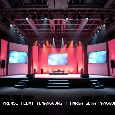 Harga Sewa Panggung Rigging 4×6 di Temanggung