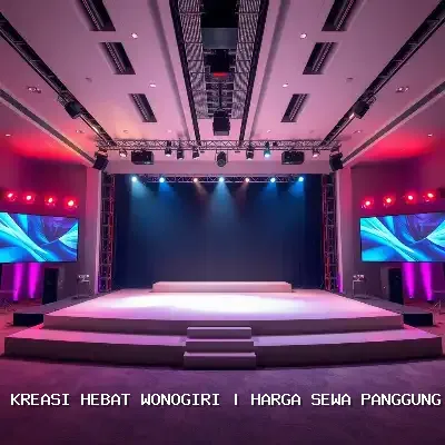 Harga Sewa Panggung Rigging 4×6 di Wonogiri