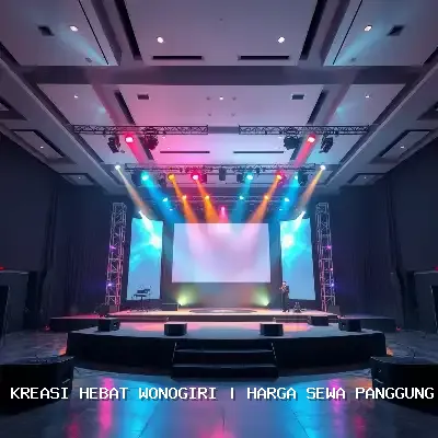 Harga Sewa Panggung Rigging 4×6 di Wonogiri