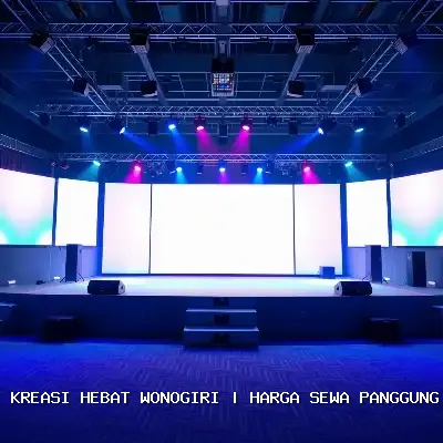 Harga Sewa Panggung Rigging 4×6 di Wonogiri
