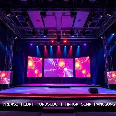 harga sewa panggung rigging 4x6 Wonosobo