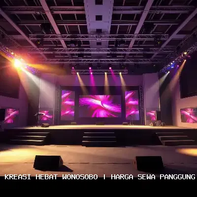 Sewa Panggung Rigging 4×6 di Wonosobo