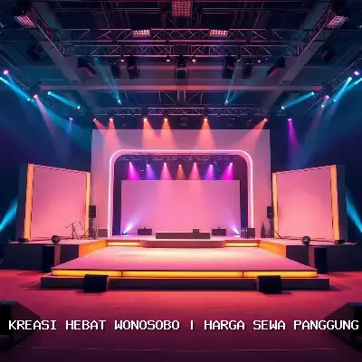 Sewa Panggung Rigging 4×6 di Wonosobo