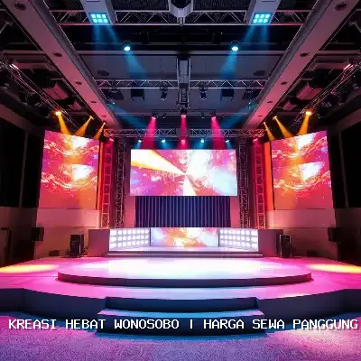 Sewa Panggung Rigging 4×6 di Wonosobo