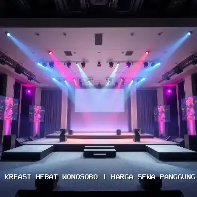Sewa Panggung Rigging 4×6 di Wonosobo
