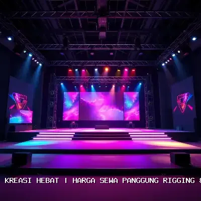 Harga Sewa Panggung Rigging 8×10
