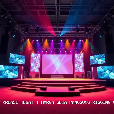 Harga Sewa Panggung Rigging 8×10