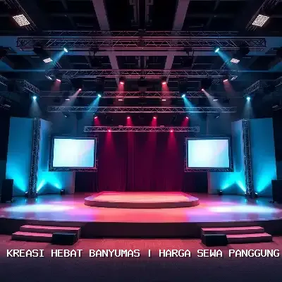 harga sewa panggung rigging 8x10 Banyumas