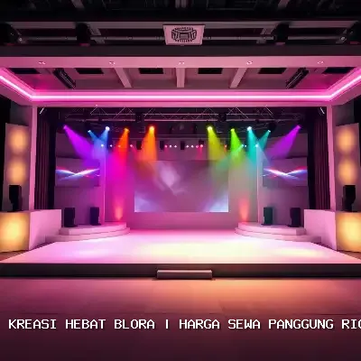 Harga Sewa Panggung Rigging 8×10 Blora