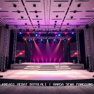 Harga Sewa Panggung Rigging 8×10 Boyolali