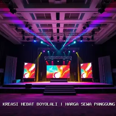 Harga Sewa Panggung Rigging 8×10 Boyolali