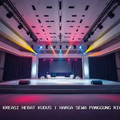 harga sewa panggung rigging 8x10 Kudus