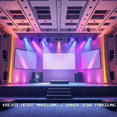 Harga Sewa Panggung Rigging 8×10 Magelang