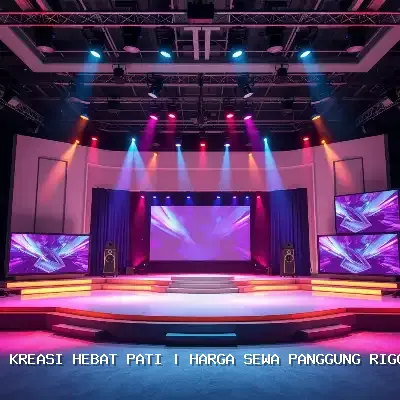 Harga Sewa Panggung Rigging 8×10 Pati