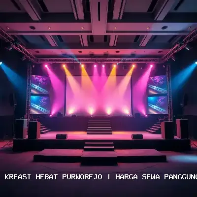 Harga Sewa Panggung Rigging 8×10 Purworejo