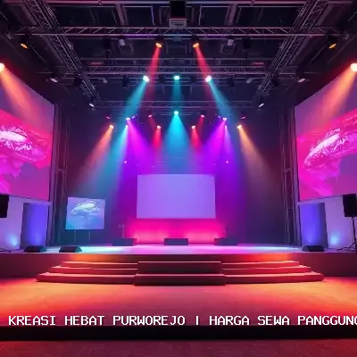 Harga Sewa Panggung Rigging 8×10 Purworejo