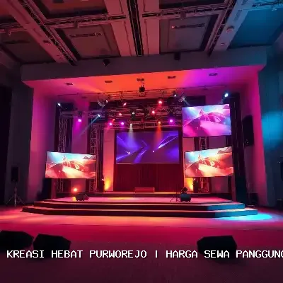 Harga Sewa Panggung Rigging 8×10 Purworejo
